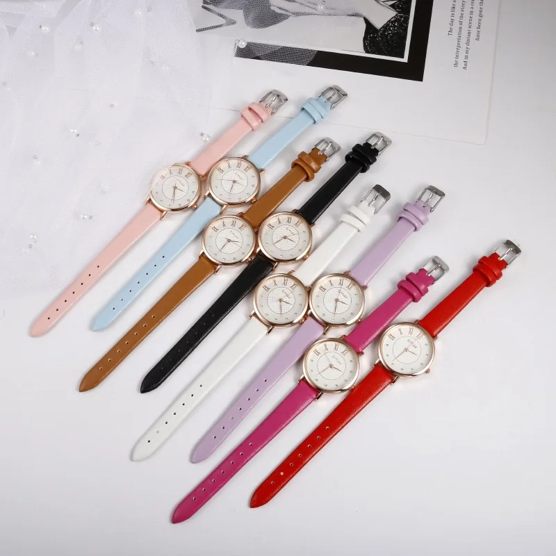 Simple Women Fashion Watches Qualities White Ladies Quartz Wristwatches Drop Shipping Female Leather Minimalist Watch, 6 colors
Simple Women Fashion Watches Qualities White Ladies Quartz Wristwatches Drop Shipping Female Leather Minimalist Watch, 6 colors