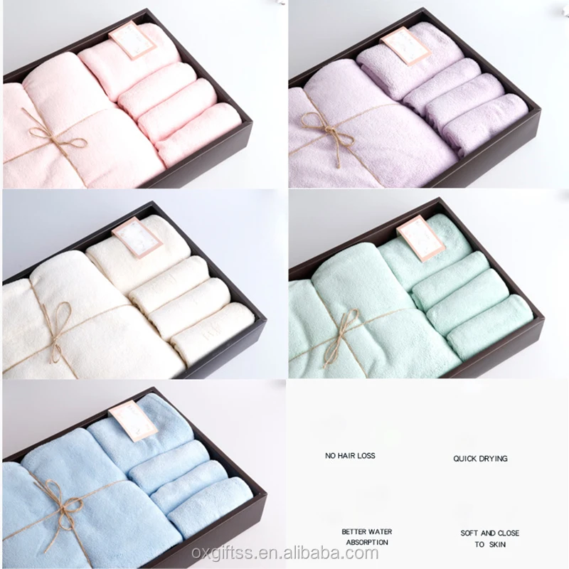 oxgift wholesale 600 gsm towel set