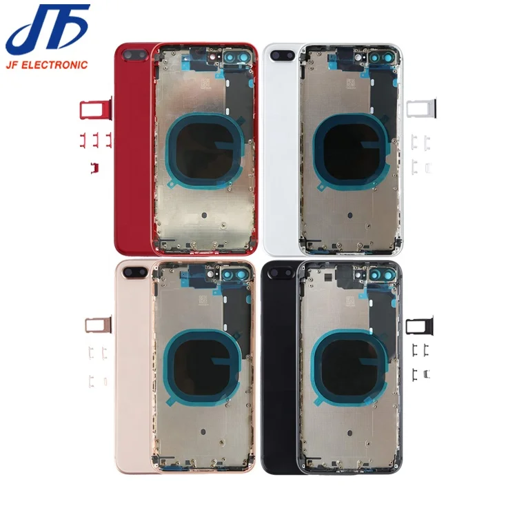 JF colorful 8 plus housing for Apple iphone 8 plus back cover housing with apple logo, Black white gold red
JF colorful 8 plus housing for Apple iphone 8 plus back cover housing with apple logo, Black white gold red