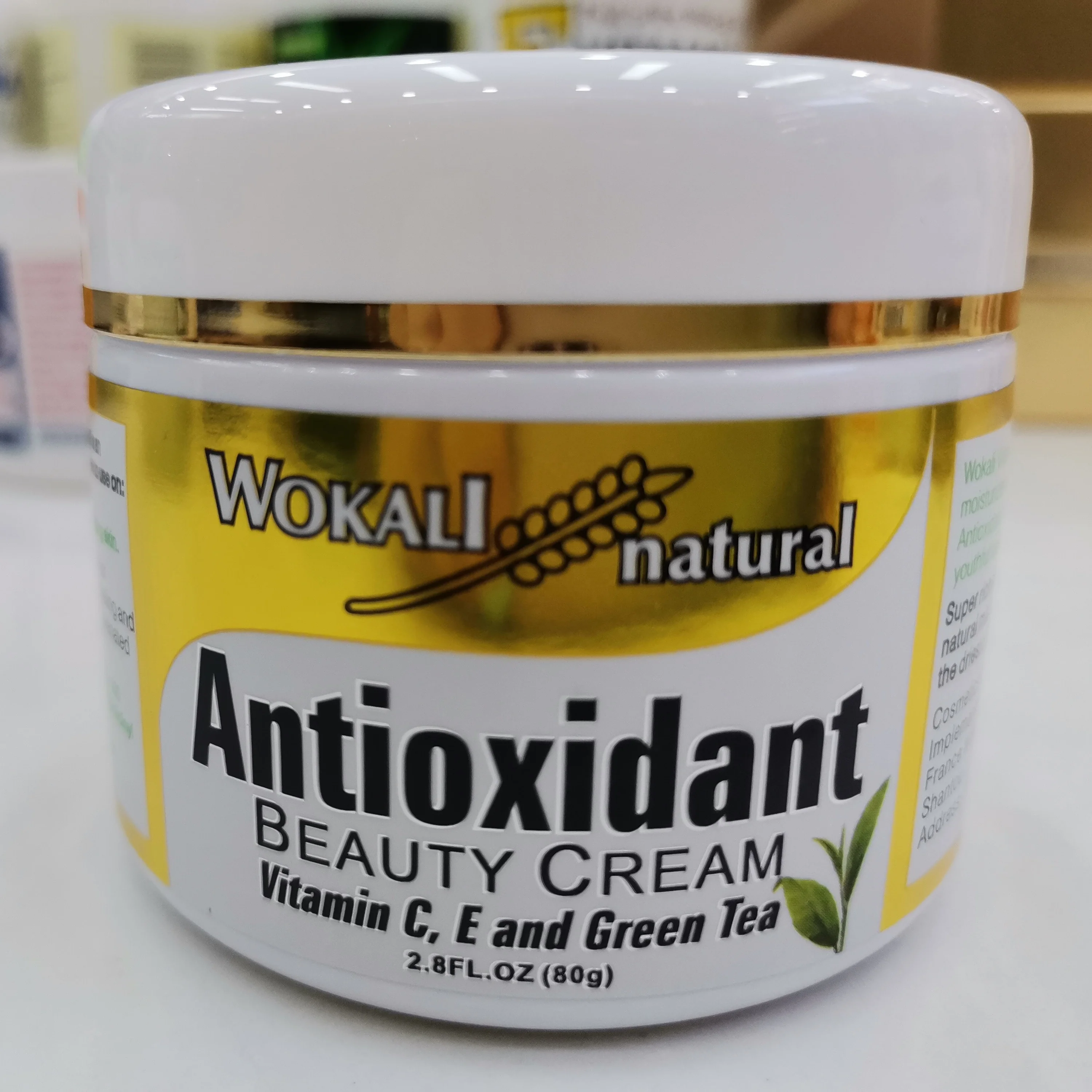 Best Seller of Wokali Pure Natural 80G Antioxidant Beauty Cream- with Vitamin C, E and Green Tea
Best Seller of Wokali Pure Natural 80G Antioxidant Beauty Cream- with Vitamin C, E and Green Tea