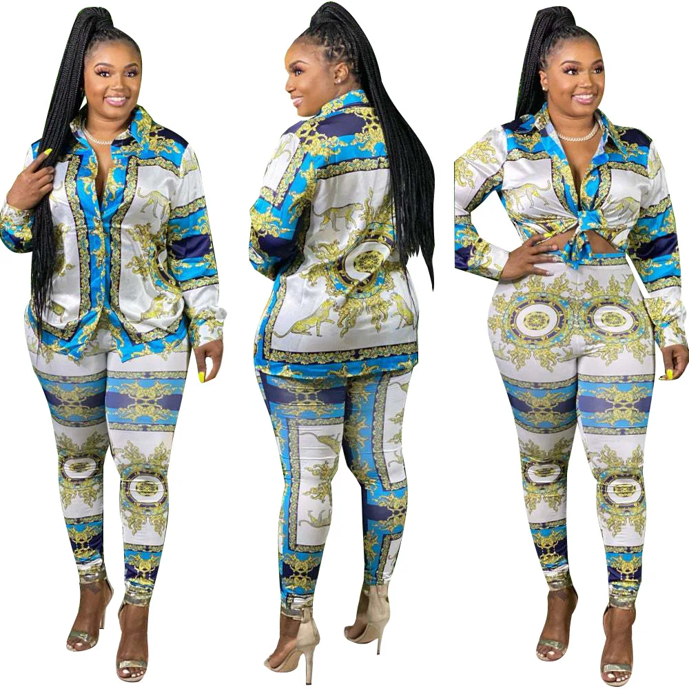 2021 Spring new Europe and the United States hot-selling women's luxury casual print two-piece wholesale women's clothing
2021 Spring new Europe and the United States hot-selling women's luxury casual print two-piece wholesale women's clothing