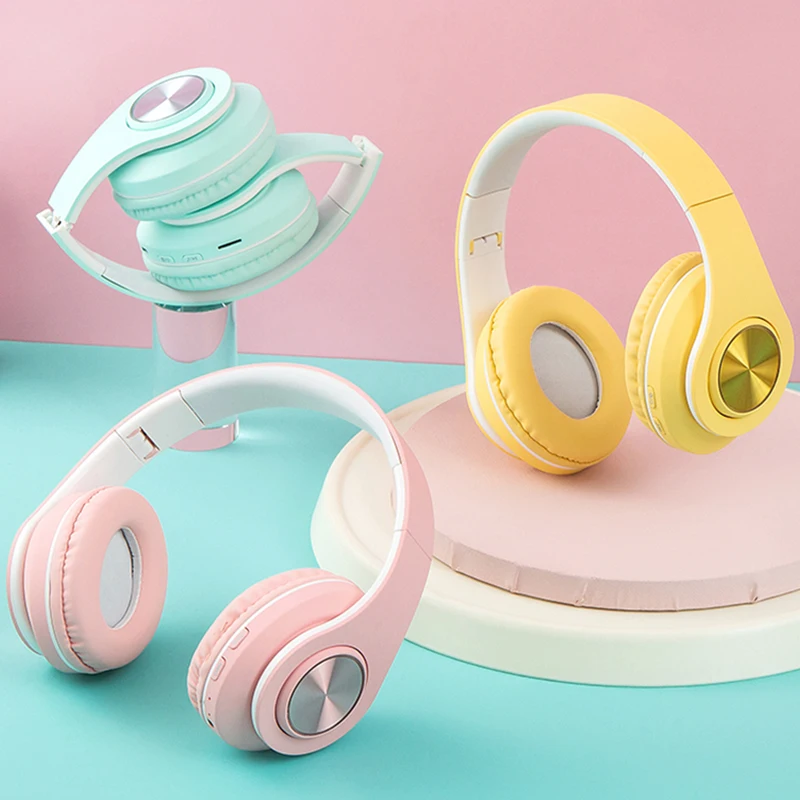 Bluetooth 5.0 Macaron Led Noise Cancelling Wireless Bluetooth Gaming Headset Headphones B39
Bluetooth 5.0 Macaron Led Noise Cancelling Wireless Bluetooth Gaming Headset Headphones B39