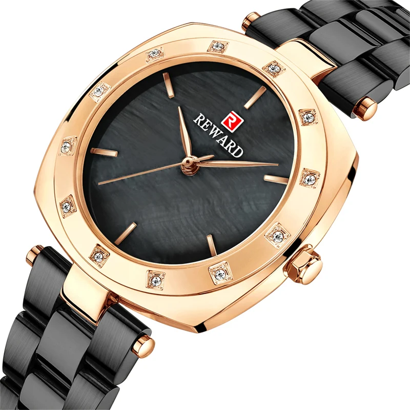 Reward stainless steel thin luxury fashion women watch Top brand fashion slim steel quartz watch square black wrist watches
Reward stainless steel thin luxury fashion women watch Top brand fashion slim steel quartz watch square black wrist watches