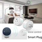 OEM smart power extension socket wireless smart outlet socket mini smart plug Smart Life APP work with Alexa google home