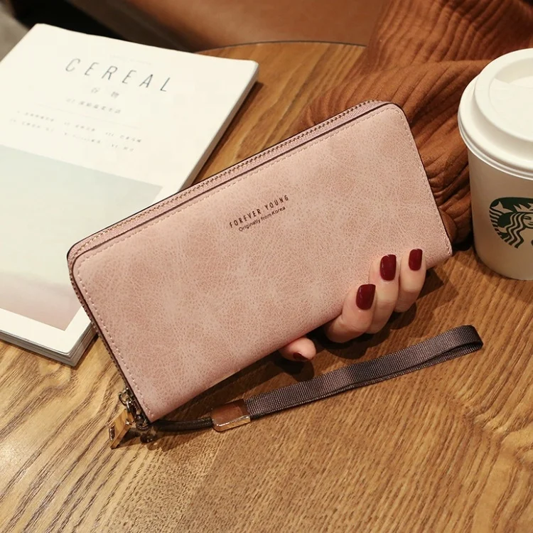 Wallet women mobile phone bag Brand Designer Female card PU Leather Long Womens Wallets and purses Ladies slim card holder purse, Pink,black.blue,red
Wallet women mobile phone bag Brand Designer Female card PU Leather Long Womens Wallets and purses Ladies slim card holder purse, Pink,black.blue,red