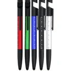 customized promotion 6 in 1 multi function tool pen screwdriver aluminum ball pen