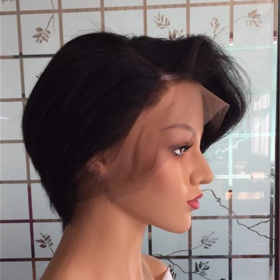 Hot selling pixie cut Brazilian Remy Short Lace Front Human Hair Wigs For Black Women
Hot selling pixie cut Brazilian Remy Short Lace Front Human Hair Wigs For Black Women