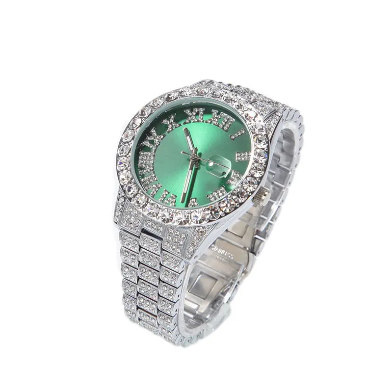 2021 Iced Out Rhinestone Watch Green Red Blue Color Watches Men Wrist Luxury Hip Hop Bling Jewelry, Red/blue/green
2021 Iced Out Rhinestone Watch Green Red Blue Color Watches Men Wrist Luxury Hip Hop Bling Jewelry, Red/blue/green