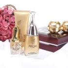 AILKE Best Beauty Collagen Organic Skin Care Serum Sets For Face Repair Whitening And Moisturizing