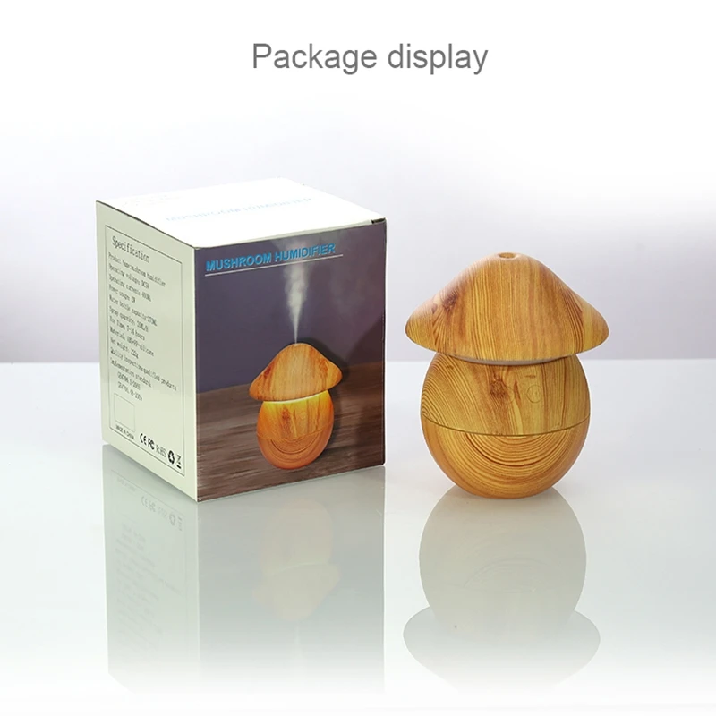 3 In 1 Air Humidifier Oils Usb Aroma Diffuser Mist Maker Mini Wood Grain Ultrasonic Air Humidifier Humificador For Home Office 7 - ANKUX.COM