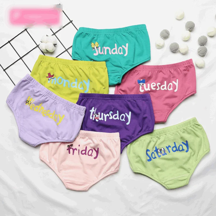 new fashion kids panties girls briefs female child cotton underwear lovely Letter week panties children clothing baby clothes
new fashion kids panties girls briefs female child cotton underwear lovely Letter week panties children clothing baby clothes
