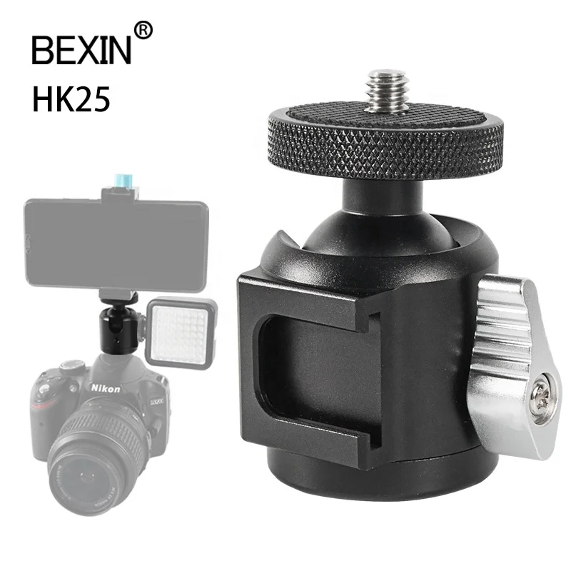 BEXIN aluminum alloy camera adapter multifunctional camera head Cold shoe seat small ball head for dslr camera cell phone
BEXIN aluminum alloy camera adapter multifunctional camera head Cold shoe seat small ball head for dslr camera cell phone