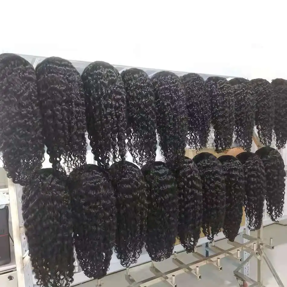 New European and American wigs Africa small curly black mid-parting wig long curly hair synthetic fiber wigs set
New European and American wigs Africa small curly black mid-parting wig long curly hair synthetic fiber wigs set