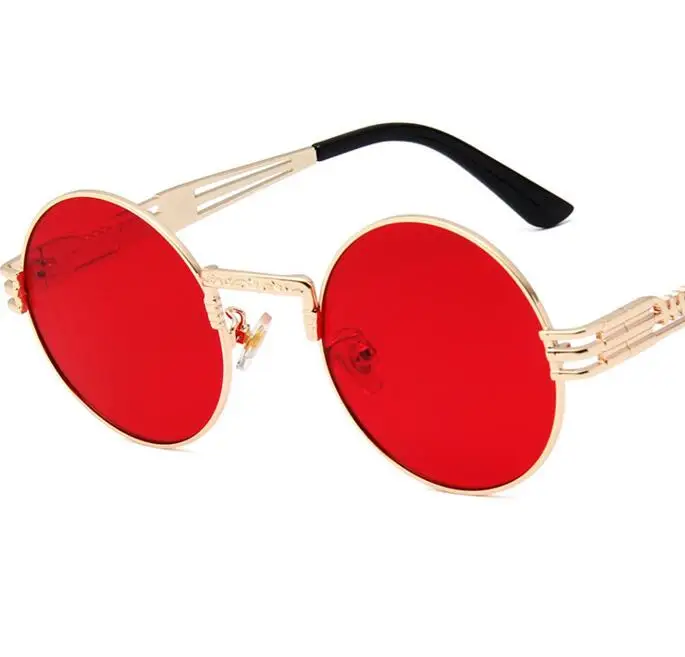 WIIPU vintage retro gothic steam punk mirror sunglasses gold and black sun glasses vintage round circle men UV sunglasses
WIIPU vintage retro gothic steam punk mirror sunglasses gold and black sun glasses vintage round circle men UV sunglasses