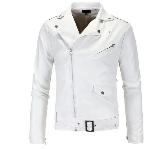 Explosive Korean Style Motorcycle Slim Leather Men's Leather Jacket Jacket British Fashion Men's PU Leather Jacket
Explosive Korean Style Motorcycle Slim Leather Men's Leather Jacket Jacket British Fashion Men's PU Leather Jacket