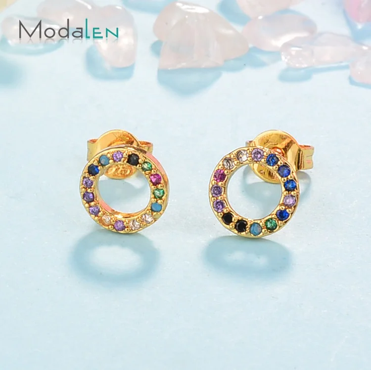 Modalen Hollow Geometry Triangle Circle Fashion Brass Rhinestone Earring, 18k gold earrings
Modalen Hollow Geometry Triangle Circle Fashion Brass Rhinestone Earring, 18k gold earrings