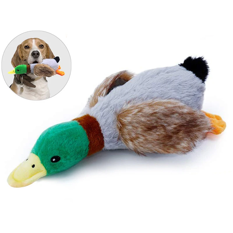Wholesale Popular New Pet Toy Plush Vocal Duck Dog Toy 28cm Simulation Wild Duck Pet Products, Show as the picture
Wholesale Popular New Pet Toy Plush Vocal Duck Dog Toy 28cm Simulation Wild Duck Pet Products, Show as the picture
