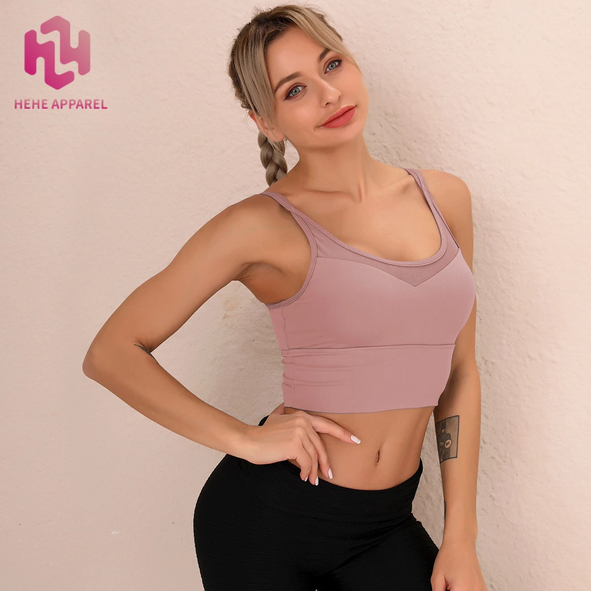 2021 pure color beautiful back sports underwear yoga wear women's new open back mesh fitness bra
2021 pure color beautiful back sports underwear yoga wear women's new open back mesh fitness bra