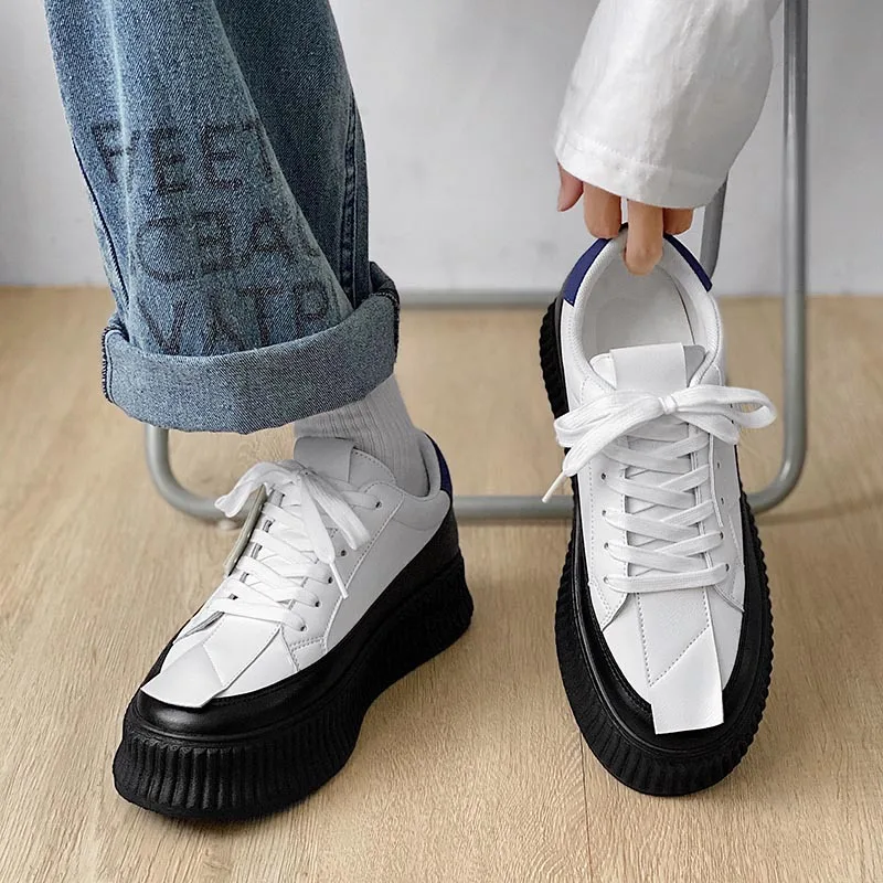 LL043 2022 new bulk wholesale men shoes thick bottom sneakers Harajuku trendy men's casual shoes, Picture
LL043 2022 new bulk wholesale men shoes thick bottom sneakers Harajuku trendy men's casual shoes, Picture