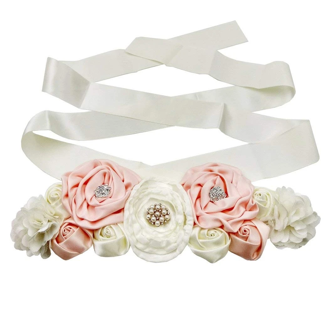 Handmade 3D Flower Bridal Belt Floral Baby Shower Belly Sash Flower Girl Pregnancy Maternity Sash Belt, 4colors
Handmade 3D Flower Bridal Belt Floral Baby Shower Belly Sash Flower Girl Pregnancy Maternity Sash Belt, 4colors