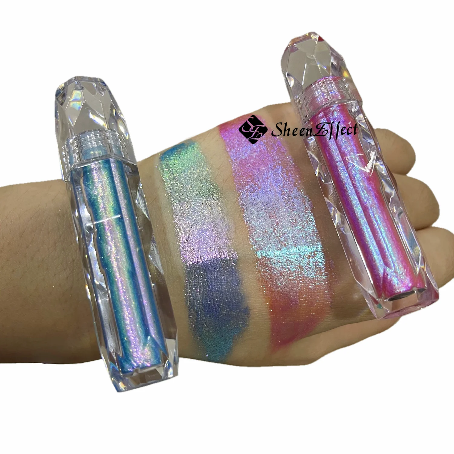 Cusotm Low MOQ makeup cosmetics multichrome chameleon liquid eyeshadow chrome eyeshadow liquid
Cusotm Low MOQ makeup cosmetics multichrome chameleon liquid eyeshadow chrome eyeshadow liquid
