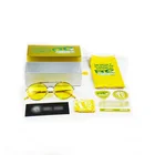 Guangdong popular custom sunglasses packaging cardboard drawer rigid paper box set with cloth bag