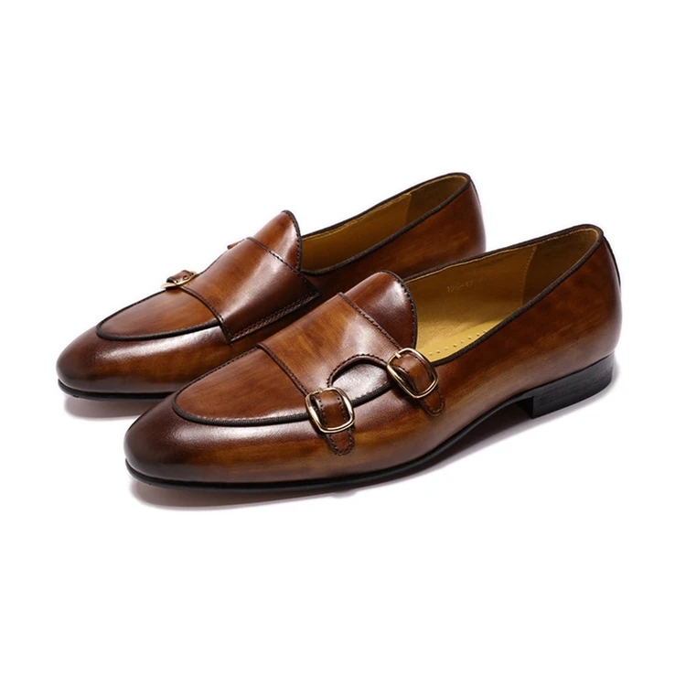 Best Selling Design Fashion Double Monk Strap Non-slip Leather Men's Formal Shoes With Good Quality
Best Selling Design Fashion Double Monk Strap Non-slip Leather Men's Formal Shoes With Good Quality