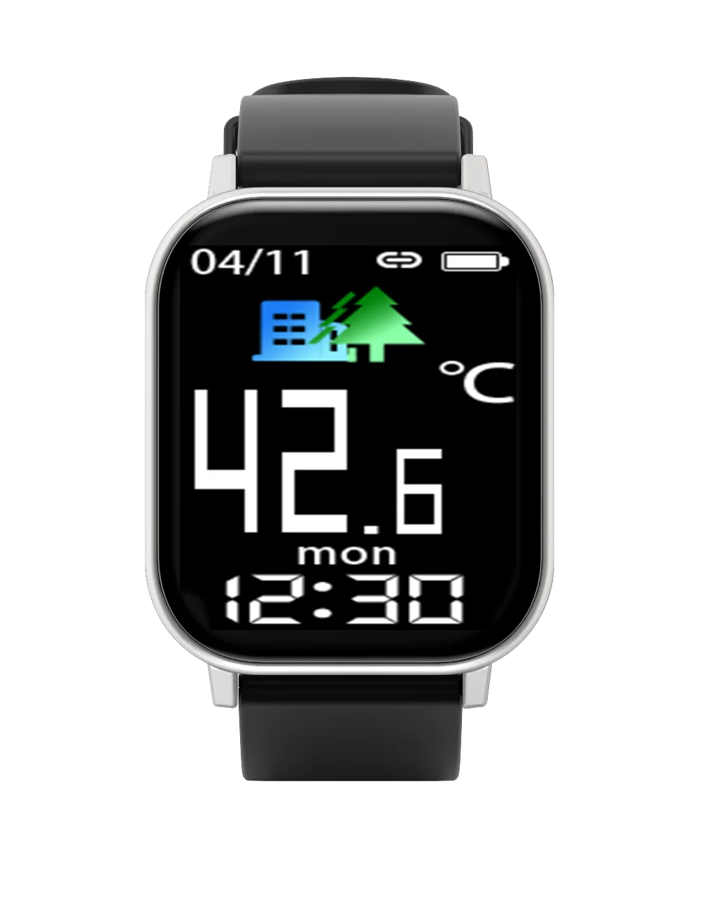 GTR-H Smart Watch with Body Temperature Men Women Heart Rate Blood Pressure Monitor Fitness Tracker Smart Wristband Watch, Multiple colors options
GTR-H Smart Watch with Body Temperature Men Women Heart Rate Blood Pressure Monitor Fitness Tracker Smart Wristband Watch, Multiple colors options