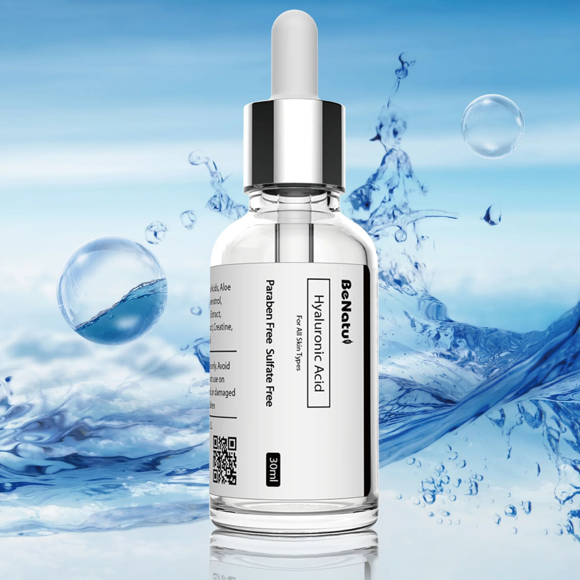 Wholesale acid hyaluronic face serum skin care deep moisturizing anti aging serum, Transparent
Wholesale acid hyaluronic face serum skin care deep moisturizing anti aging serum, Transparent