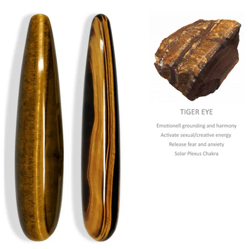 18cm Natural Tiger Eye Yoni Massage Wand Crystal Pleasure Stick For Women Body Massage Kegel Exercise Yoni Wand Hearth Care
18cm Natural Tiger Eye Yoni Massage Wand Crystal Pleasure Stick For Women Body Massage Kegel Exercise Yoni Wand Hearth Care