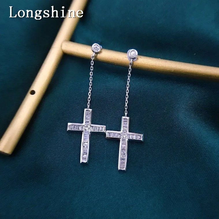 Fashion Crossing Shape Shining Diamond Luxury Design Jewelry Beautiful 18k Gold Earring For Women, White
Fashion Crossing Shape Shining Diamond Luxury Design Jewelry Beautiful 18k Gold Earring For Women, White