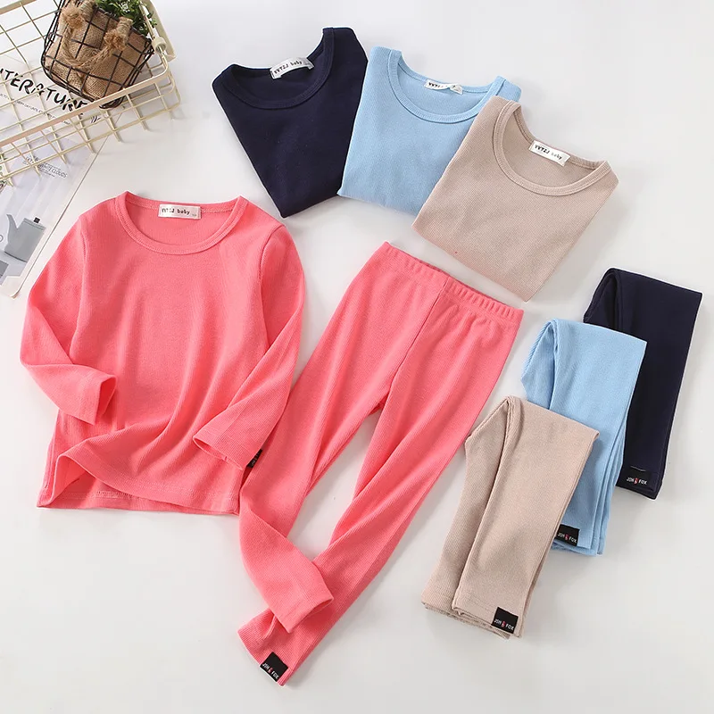 Baby Kids Pajamas Sets Cotton Boys Sleepwear Suit Autumn Girls Long Sleeve Tops+Pants 2pcs Children Clothing
Baby Kids Pajamas Sets Cotton Boys Sleepwear Suit Autumn Girls Long Sleeve Tops+Pants 2pcs Children Clothing