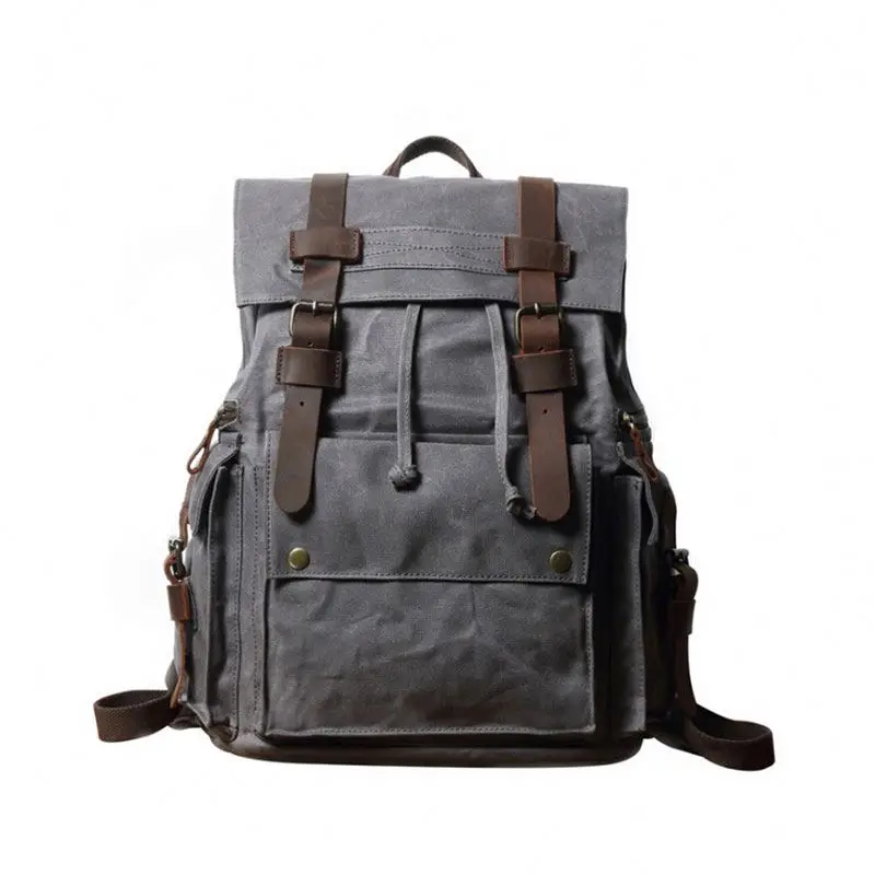 2020 Vintage Rucksack Outdoor Travel Laptop Mens Men Waxed Blank Waxed Canvas Backpack, As pictures show or custom
2020 Vintage Rucksack Outdoor Travel Laptop Mens Men Waxed Blank Waxed Canvas Backpack, As pictures show or custom