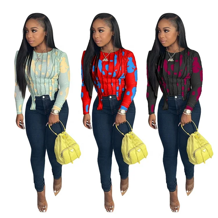 Wholesale New Fashion T-Shirt For Women 2020 Aesthetic T Shirt Women Long Sleeve Shirts Striped Personality Round Neck Slim Top 
Wholesale New Fashion T-Shirt For Women 2020 Aesthetic T Shirt Women Long Sleeve Shirts Striped Personality Round Neck Slim Top