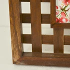 Framed Art Wood Nordic Style Home Family Wall Decoration Fresh Simple Flower Painting