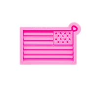 S758 new keychain mould shiny American flag silicone mold for resin crafts DIY
S758 new keychain mould shiny American flag silicone mold for resin crafts DIY
