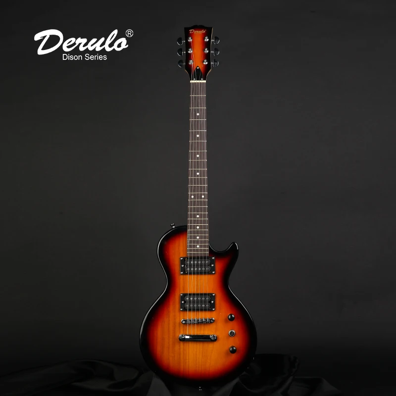 Derulo Electric Guitar OEM Custom For Kid Travel High Quality LP Electric Guitar A variety of styles ALL Mahogany Customshop
Derulo Electric Guitar OEM Custom For Kid Travel High Quality LP Electric Guitar A variety of styles ALL Mahogany Customshop