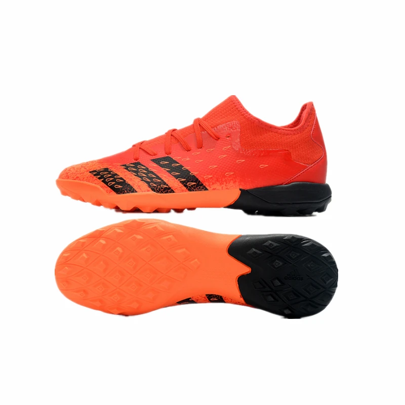 Knitted waterproof low-cut TF football shoes hard floor indoor ADIDAS PREDATOR FREAK soccer shoes
Knitted waterproof low-cut TF football shoes hard floor indoor ADIDAS PREDATOR FREAK soccer shoes