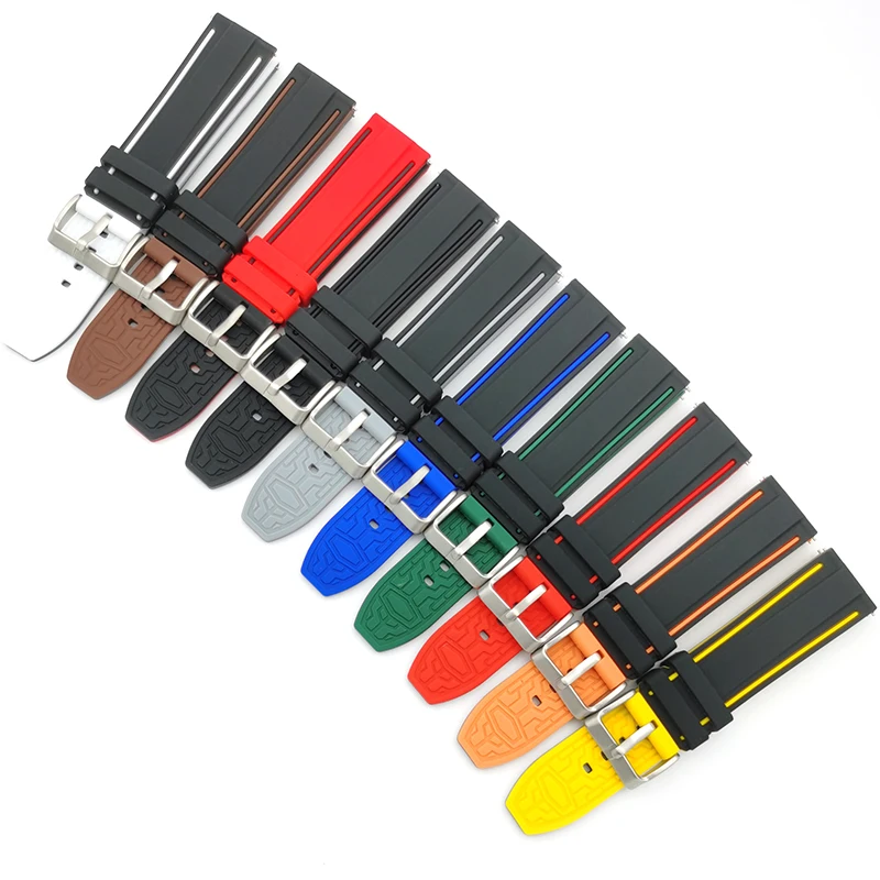 quick release double color good quality 20 22 24mmsilicone rubber watch band strap
quick release double color good quality 20 22 24mmsilicone rubber watch band strap