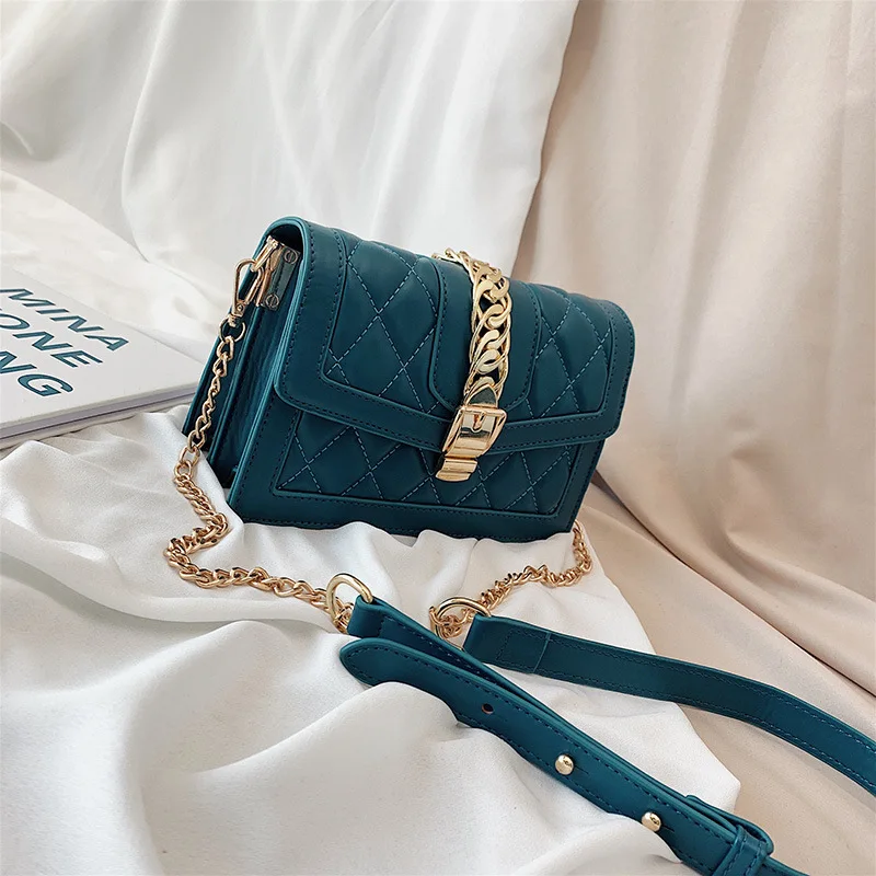 latest design ladies chain leather handbag women fashion wild rhombic pattern buckle shoulder crossbody bag
latest design ladies chain leather handbag women fashion wild rhombic pattern buckle shoulder crossbody bag