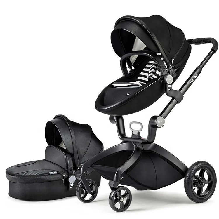 hot mom 3 in 1 travel system and bassinet combo
