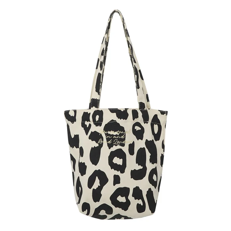 Student handbag women's bag leopard print large capacity shoulder bag shopping bag, Customizable
Student handbag women's bag leopard print large capacity shoulder bag shopping bag, Customizable