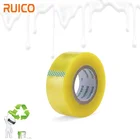 Non-degumming glue with high transparency pressure sensitive adhesive for tape