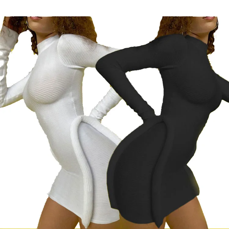 D11537 2021 Fall dress custom women clothing fashion women solid color round neck long sleeve pit strip slim long sleeve dress
D11537 2021 Fall dress custom women clothing fashion women solid color round neck long sleeve pit strip slim long sleeve dress