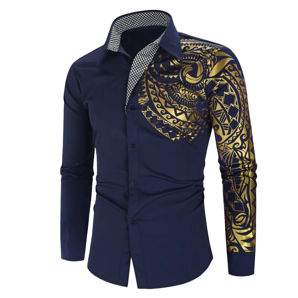 Manufacturer Custom Wholesale Printed Men's Long Sleeve Shirts 
Manufacturer Custom Wholesale Printed Men's Long Sleeve Shirts