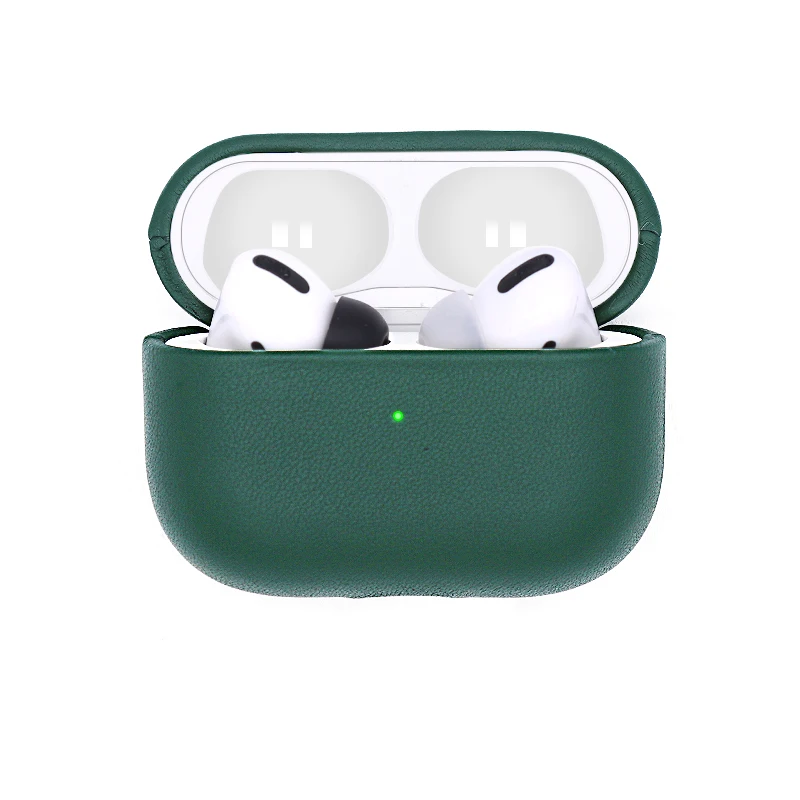 New Design Genuine Leather Case For airpods/airpods pro