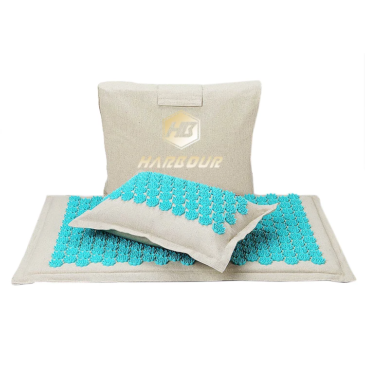 Harbour Natural Linen Eco Friendly Coconut Acupressure Mat and Pillow Set Own Logo, Customized
Harbour Natural Linen Eco Friendly Coconut Acupressure Mat and Pillow Set Own Logo, Customized