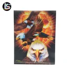 New Design 3D Lenticular Poster With eagle 6D Printing Picture