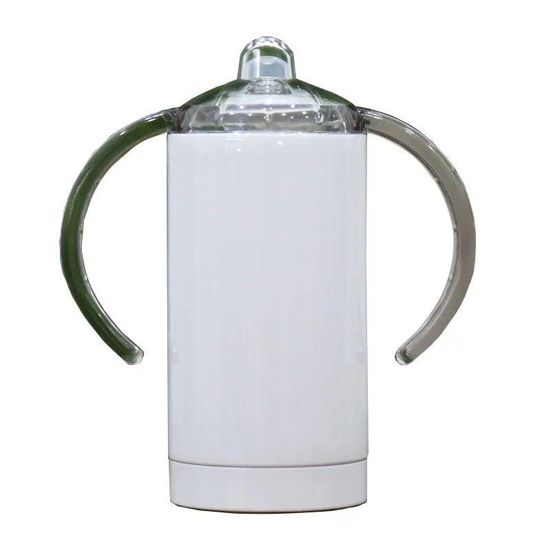 12oz Straight Sippy Cups Sublimation Blank stainless Steel Double Wall Insulation Water Mug Kids Sippy Tumbler With Lid, White
12oz Straight Sippy Cups Sublimation Blank stainless Steel Double Wall Insulation Water Mug Kids Sippy Tumbler With Lid, White