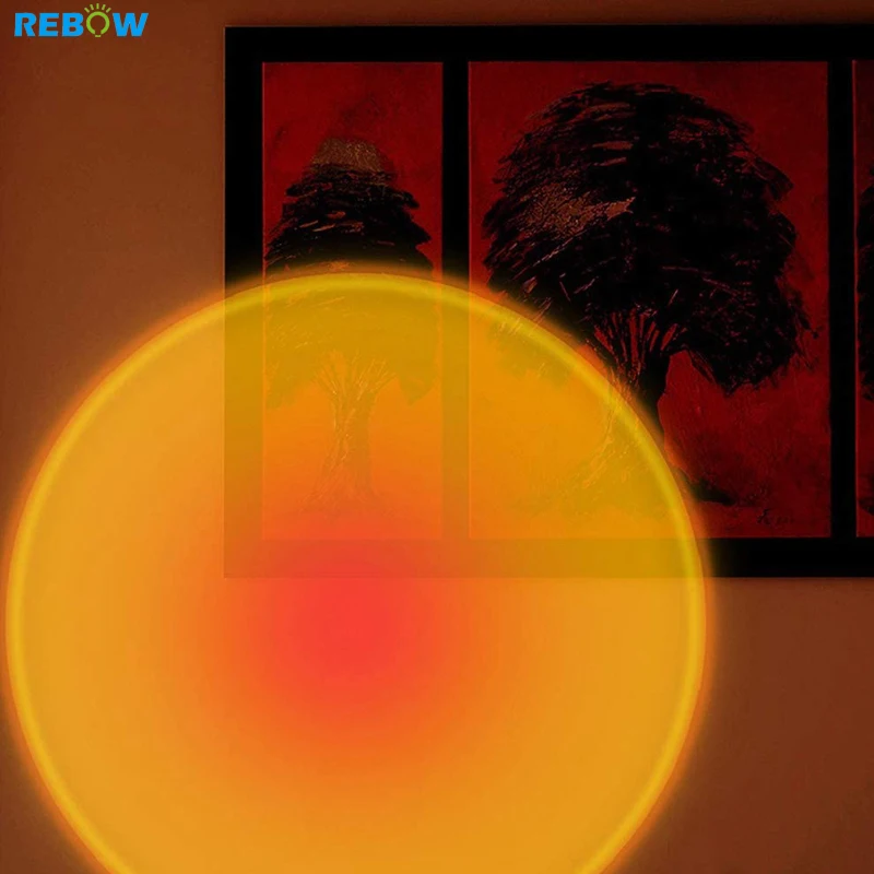Drop shipping Background Modern Bedside RGB Rainbow Projector Lamp LED Sunset Projection Lamp for Bedroom Decor
Drop shipping Background Modern Bedside RGB Rainbow Projector Lamp LED Sunset Projection Lamp for Bedroom Decor